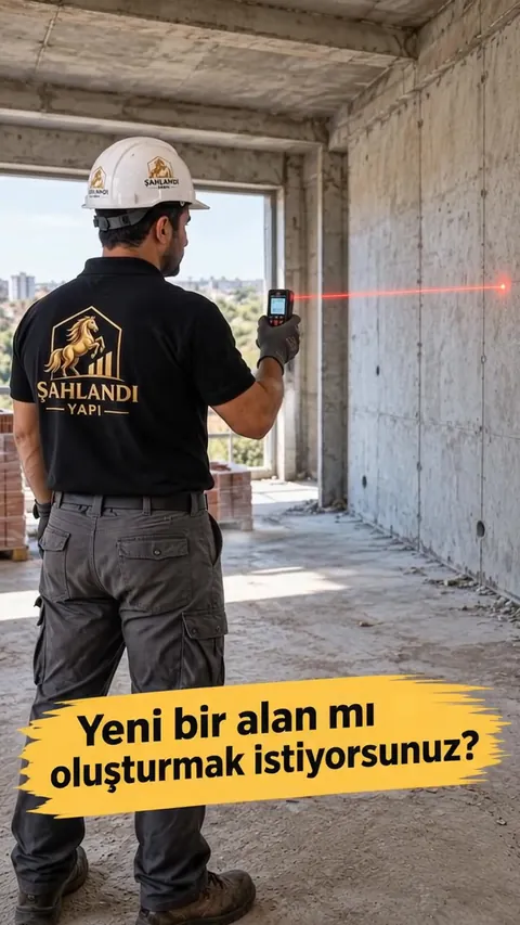 Şahlandı Yapı reklam videosundan kare